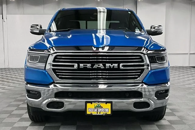Used 2023 Hydro Blue Pearlcoat Ram Laramie image 4