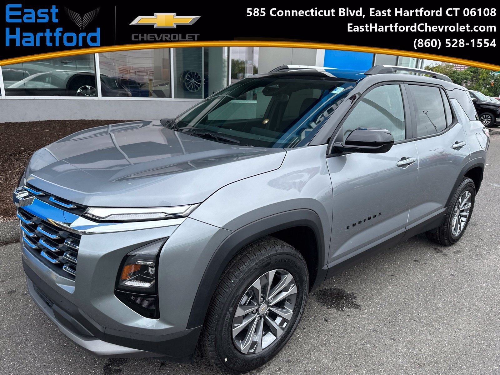 New 2027 Sterling Gray Metallic with Black Roof Chevrolet LT with Convenience Package II - Panoramic Sunroof - 3 Years of SiriusXM and OnStar One Included image 1