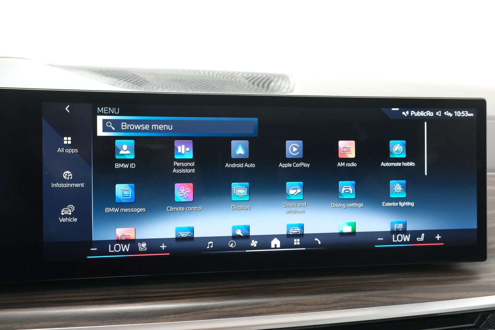Certified Used 2024 Black Sapphire Metallic BMW xDrive40i image 16
