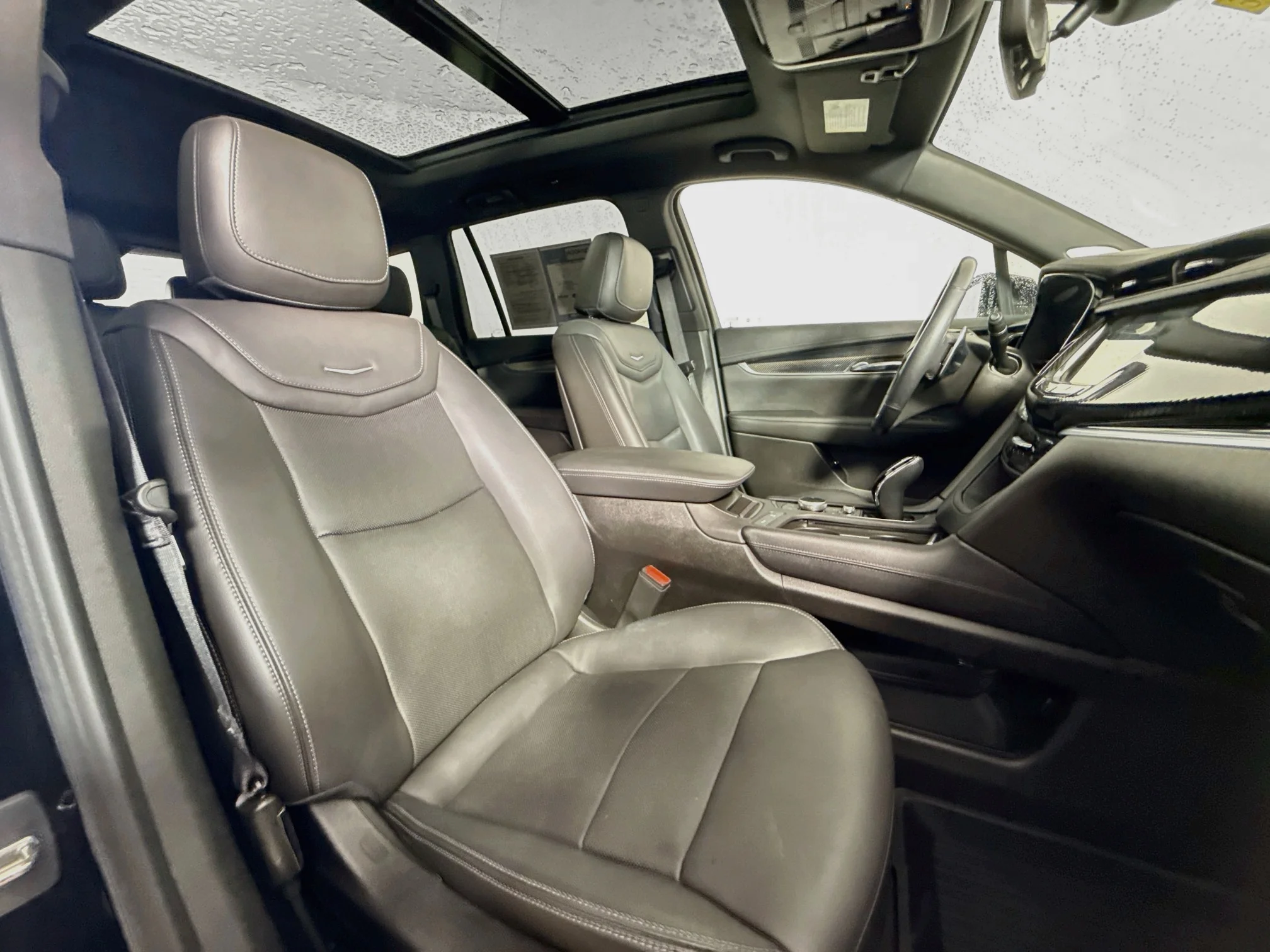 Used 2023 Stellar Black Metallic Cadillac AWD Sport image 29