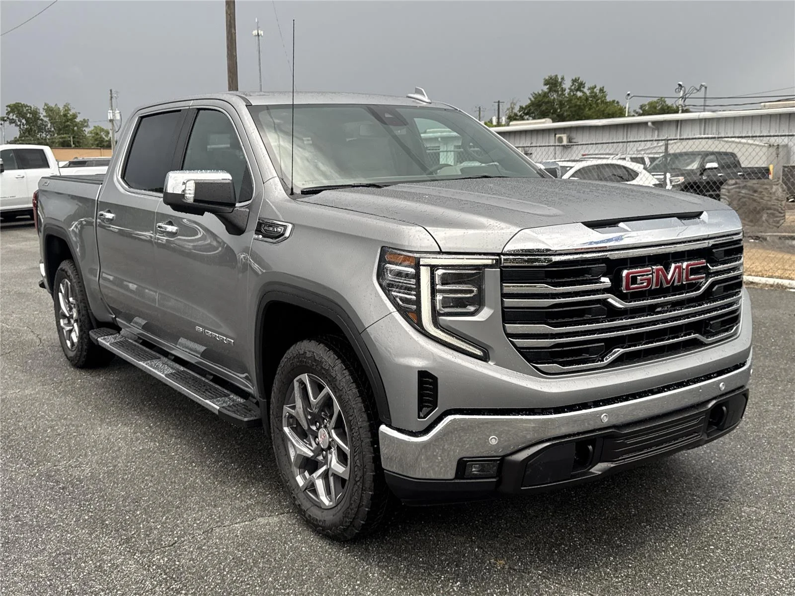 New 2026 Sterling Metallic GMC SLT image 1