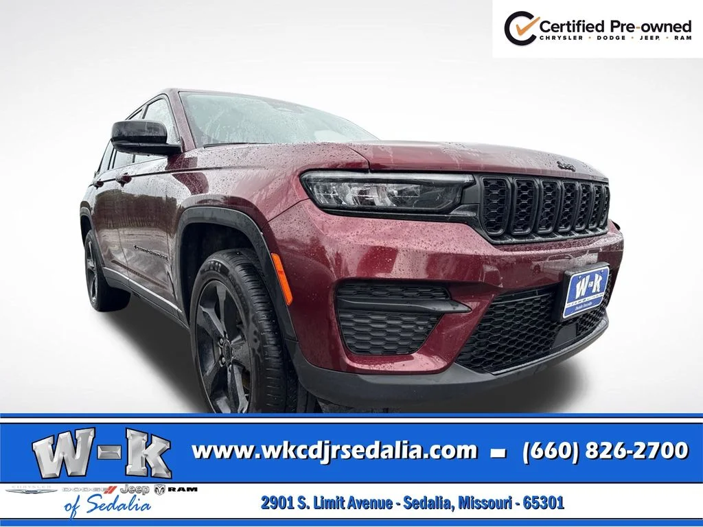 Certified Used 2023 Red Jeep Altitude X image 3