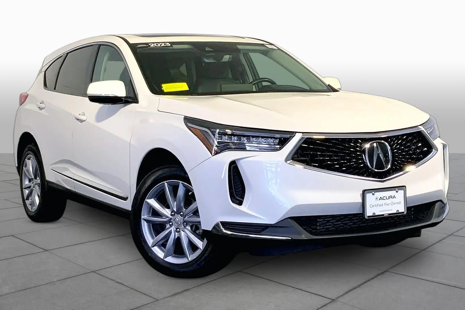 Certified Used 2023 Platinum White Pearl Acura BASE image 3