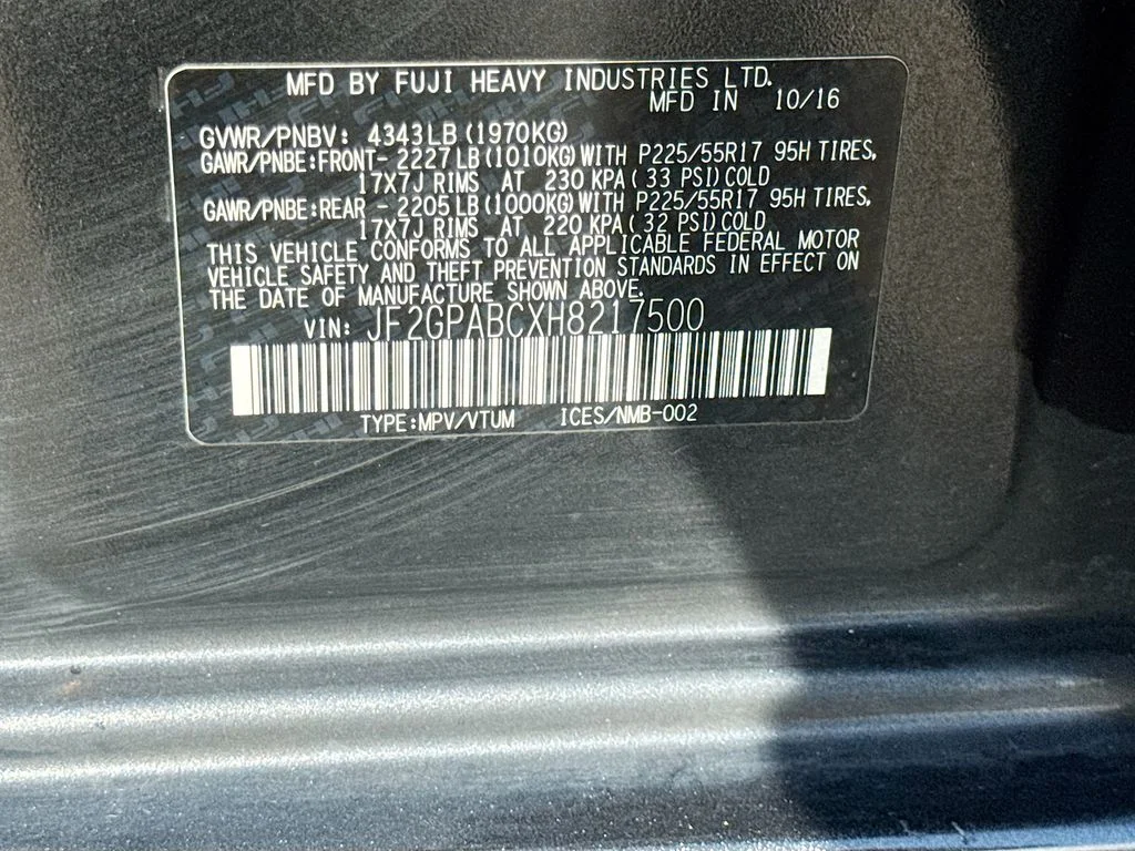 Used 2017 Gray Subaru 2.0i Premium image 38