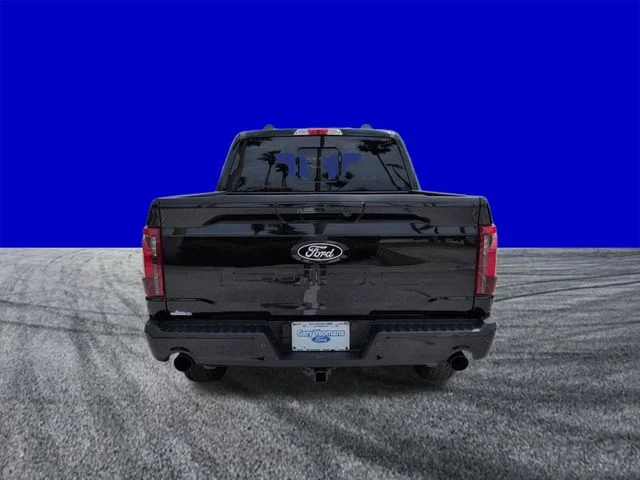 New 2026 Agate Black Metallic Ford XLT image 5