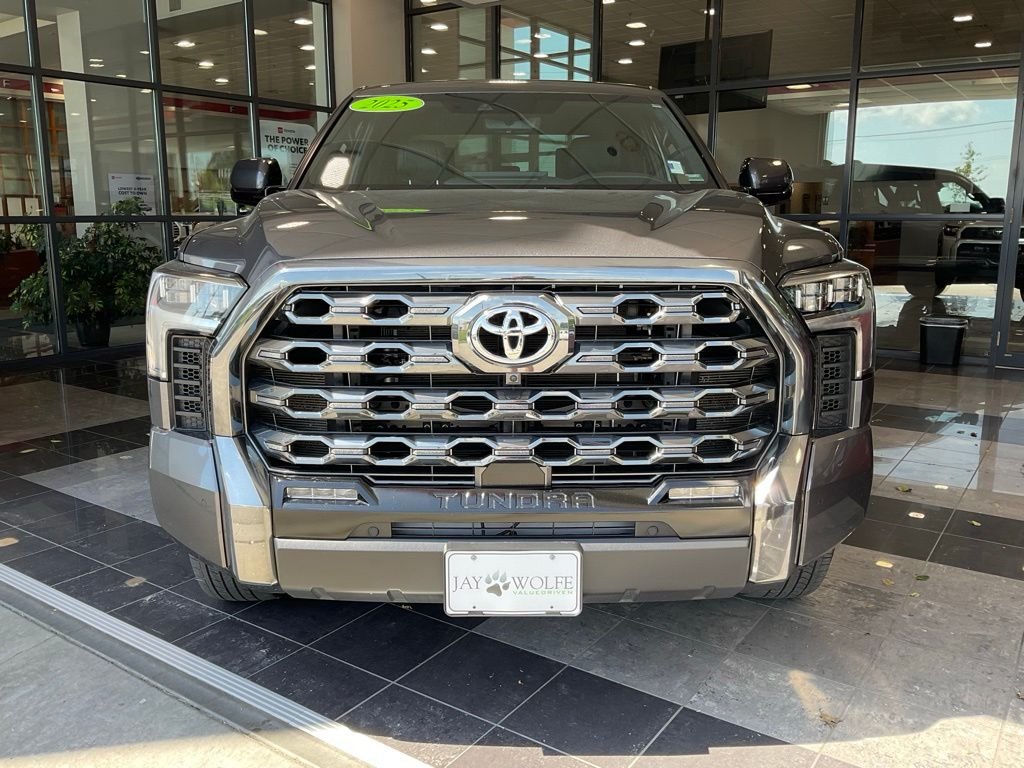 Used 2025 Toyota Tundra Platinum with VIN 5TFNA5DB9SX260810 for sale in Kansas City