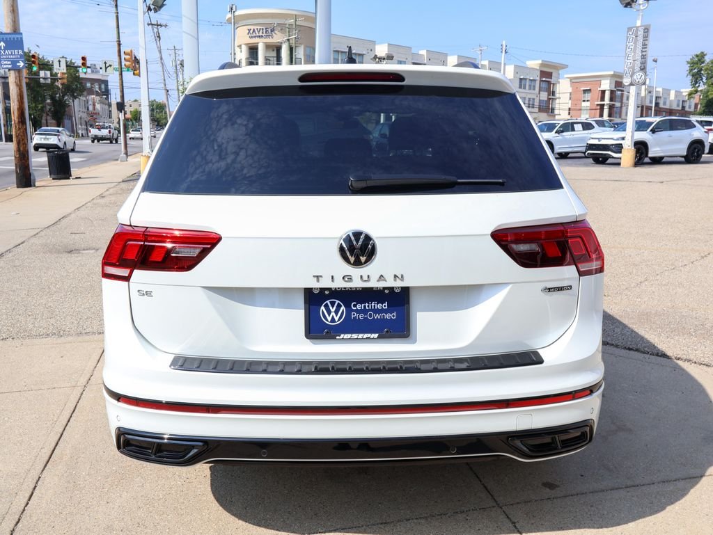 Certified Used 2024 White Volkswagen 2.0T SE R-Line Black image 4