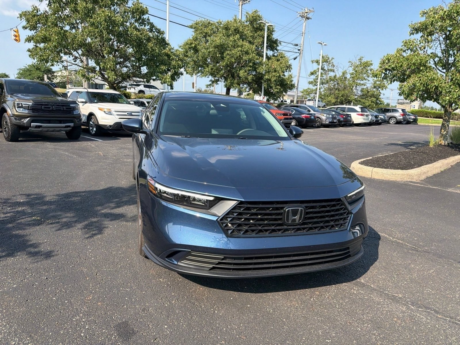 Certified Used 2024 Canyon River Blue Metallic Honda EX image 29