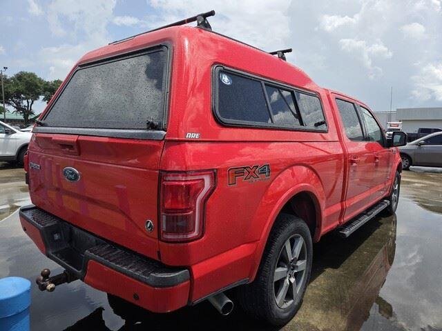 Used 2015 Race Red Ford Lariat image 4