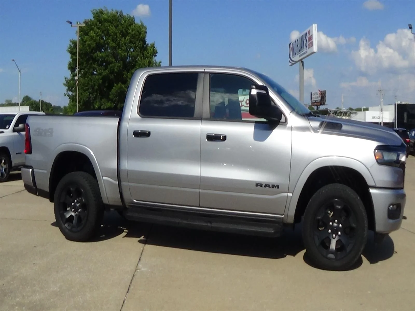 Used 2025 Billet Silver Metallic Clear Coat (psc) RAM Big Horn image 5