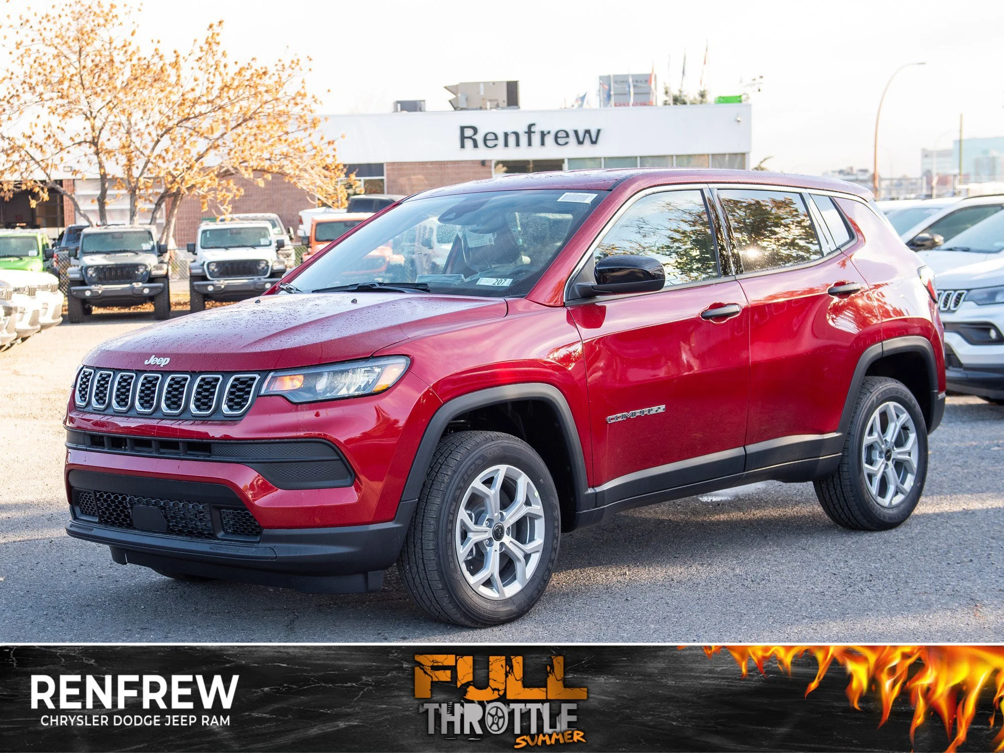 New 2026 Red Jeep Sport* image 1