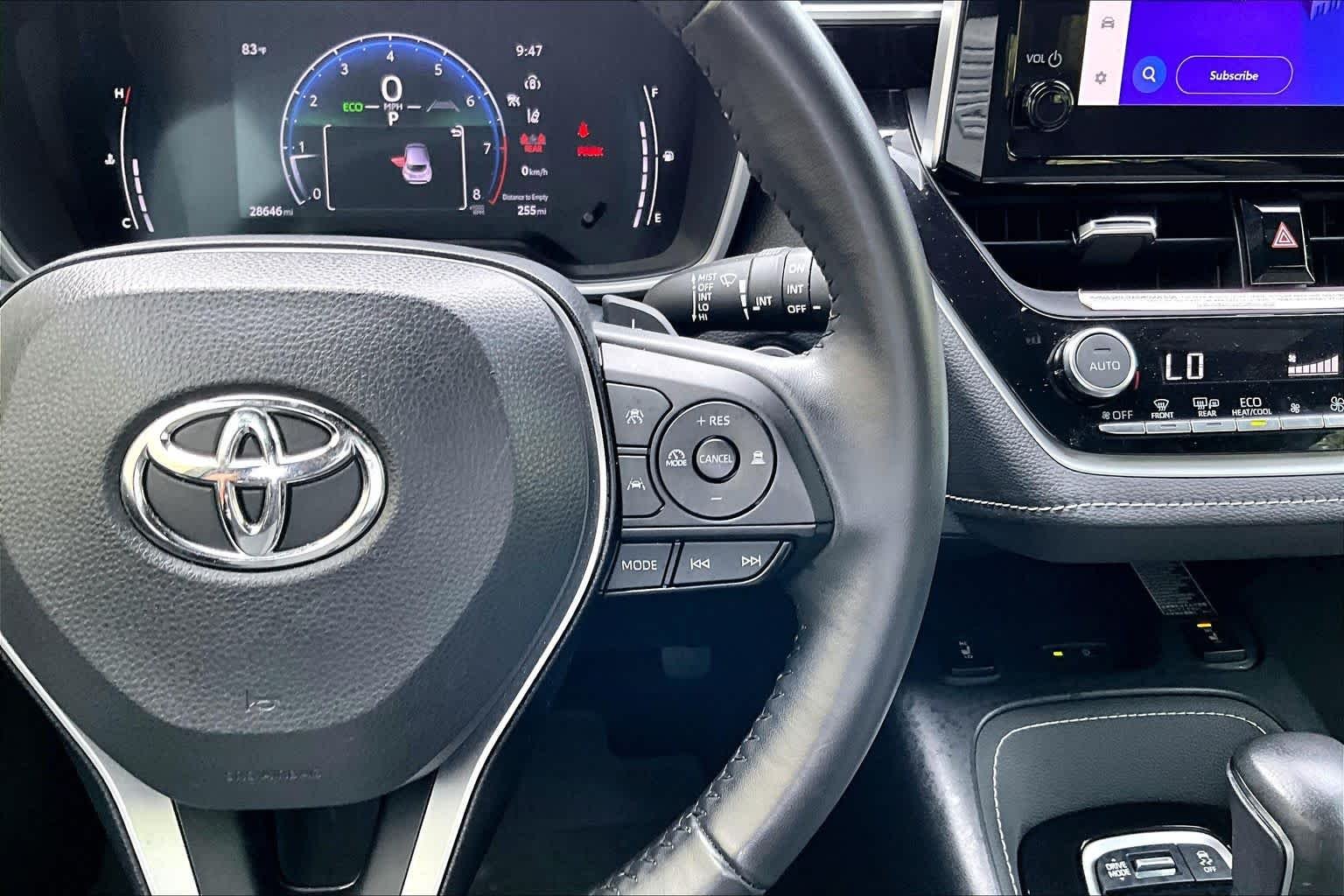 Used 2023 Classic Silver Metallic Toyota XSE image 25