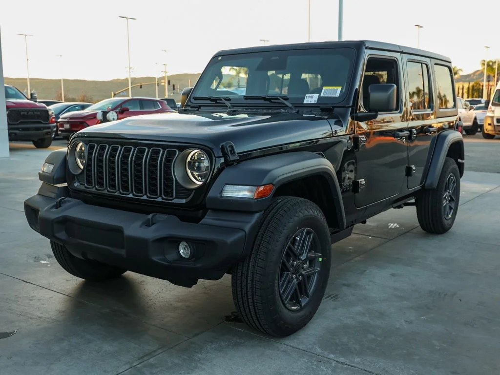 New 2026 Black Clear-Coat Exterior Paint Jeep Sport S image 7