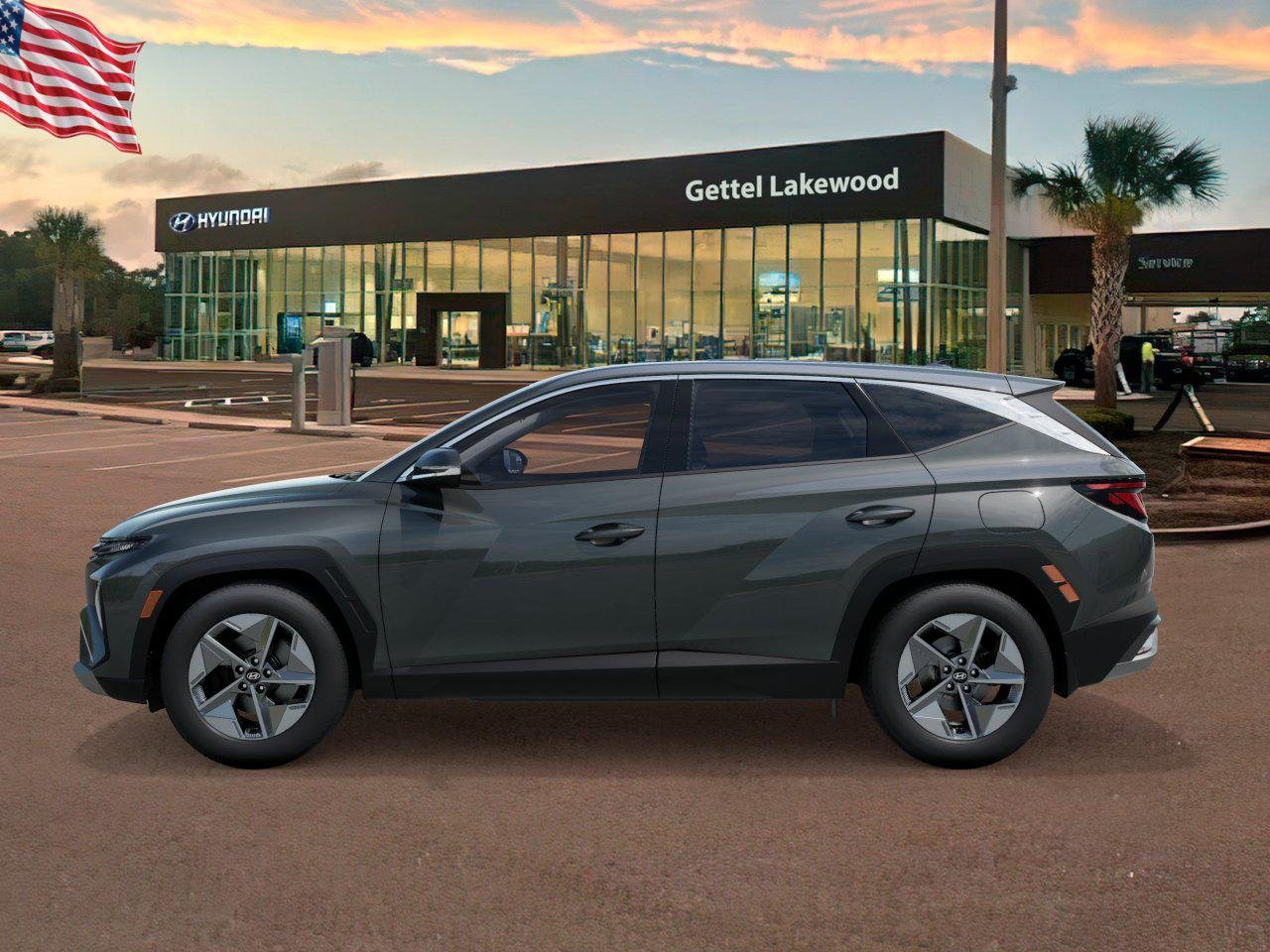 New 2026 Gray Hyundai SEL AWD image 3