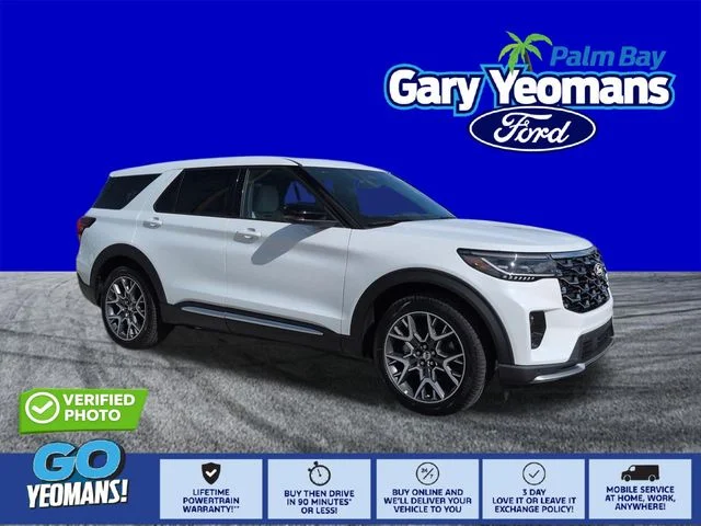 2027 Ford Explorer 4-Door 4DR RWD PLTNM