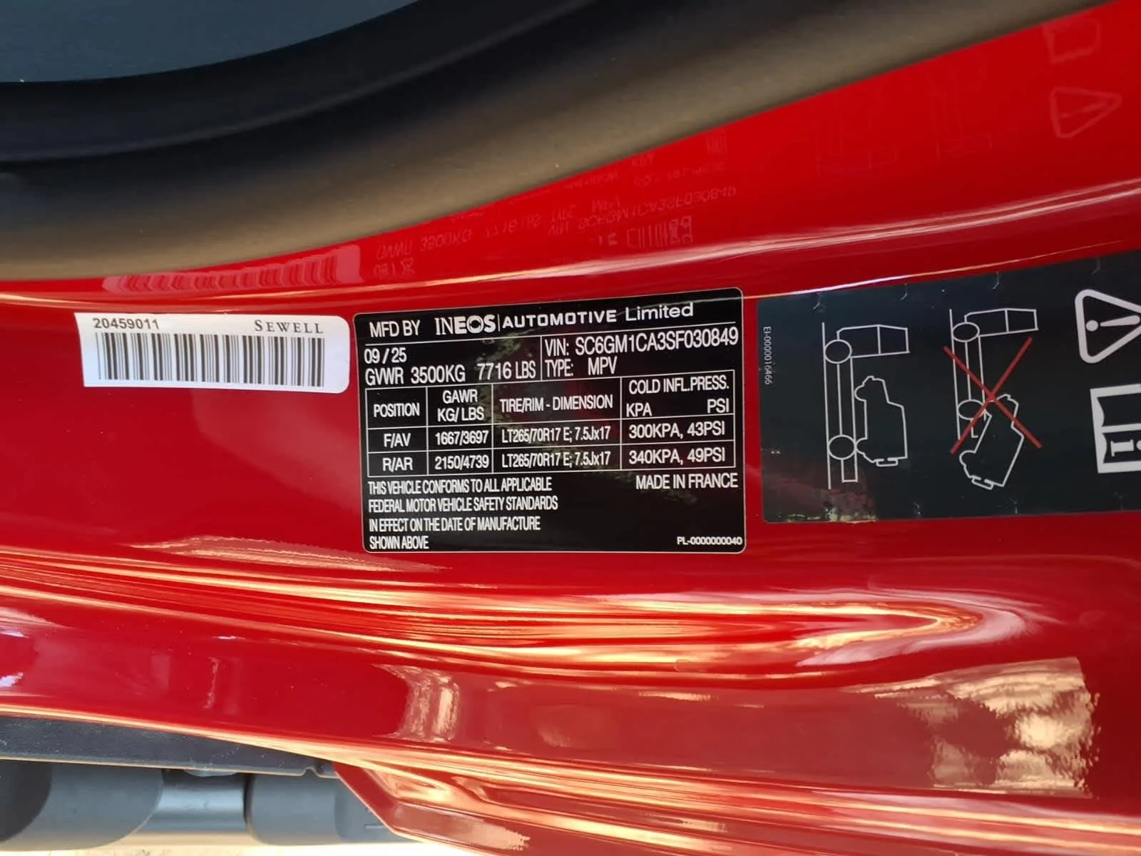 New 2025 Devil Red INEOS Trialmaster Edition image 30
