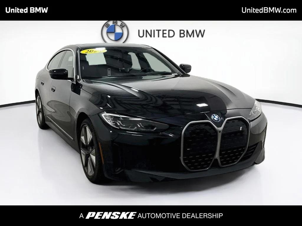 Certified Used 2024 Black Sapphire Metallic BMW eDrive40 image 3