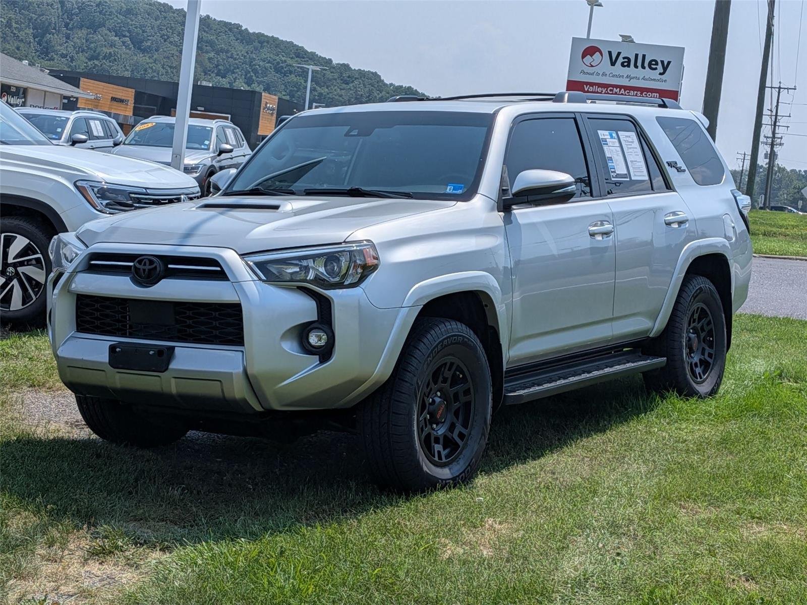 Used 2021 Classic Silver Metallic Toyota TRD Off Road Premium image 1