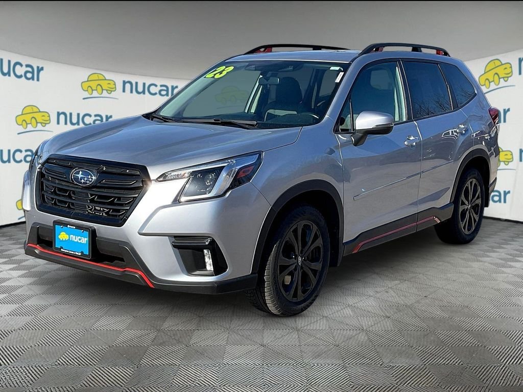 Used 2023 Ice Silver Metallic Subaru Sport image 3