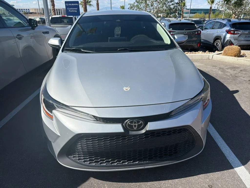 Used 2021 Silver Toyota LE image 30