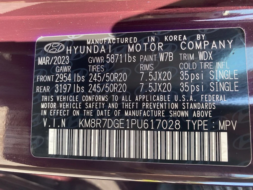 Used 2023 Red Hyundai Calligraphy image 20