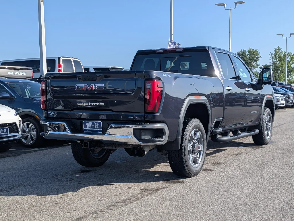 Used 2025 Titanium Rush Metallic GMC SLT image 3