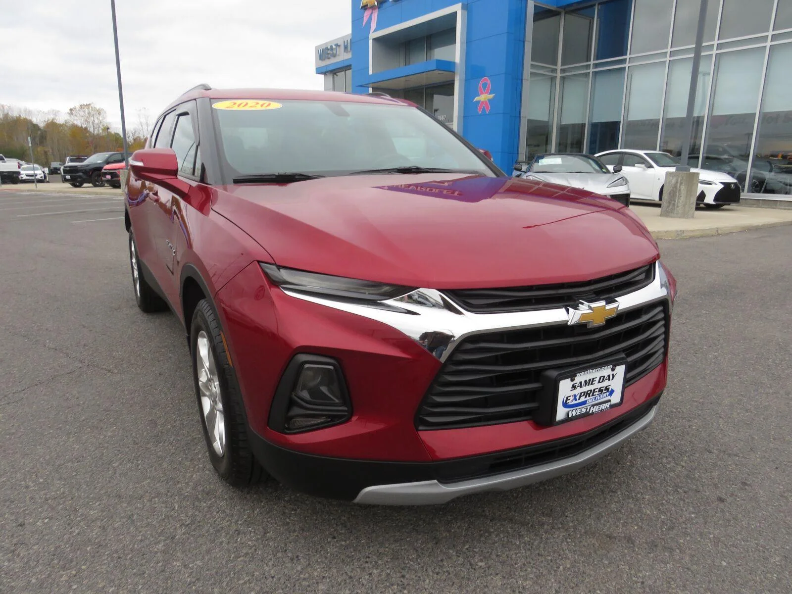 Used 2020 Cajun Red Tintcoat Chevrolet LT image 3