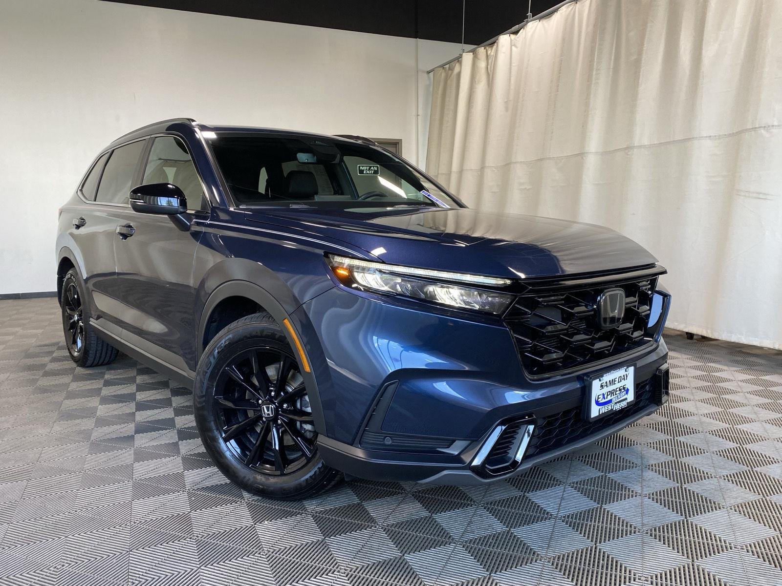 Used 2024 Canyon River Blue Metallic Honda Sport-L image 1
