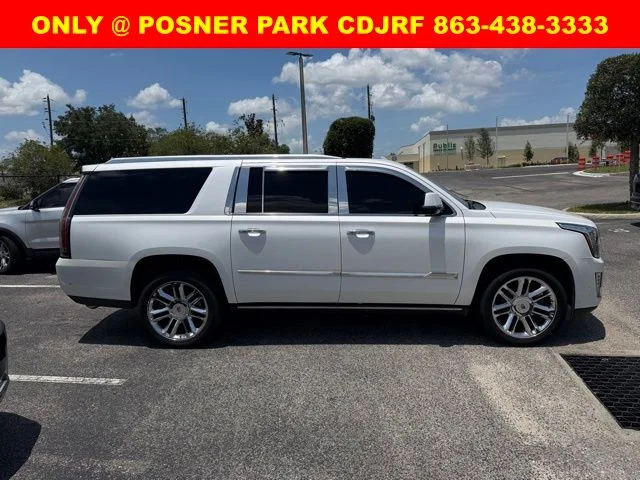 Used 2017 White Cadillac Platinum Edition image 7