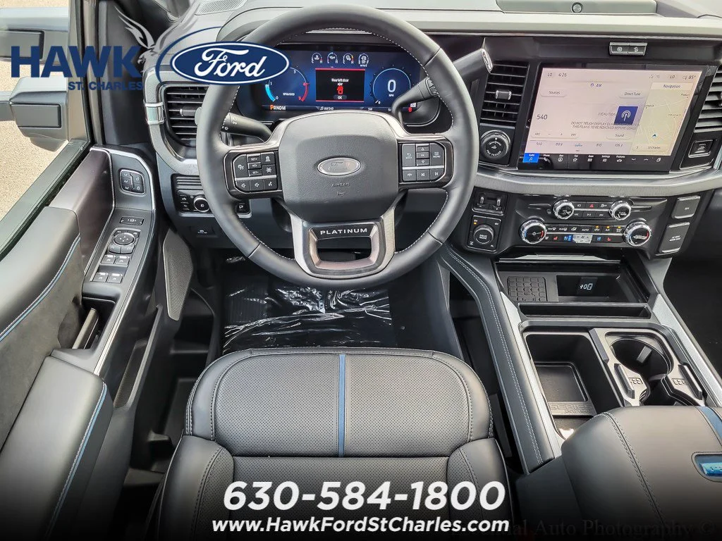 New 2026 Star White Metallic Tri-Coat Ford F-350® Platinum® image 12