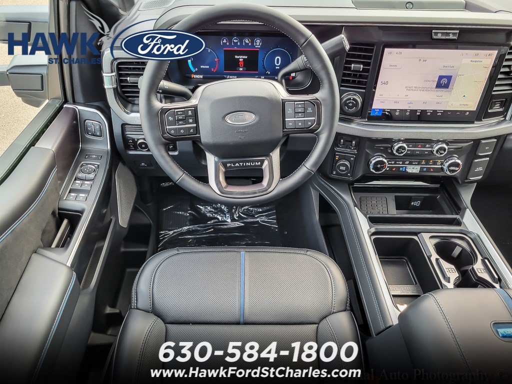 New 2026 Star White Metallic Tri-Coat Ford F-350® Platinum® image 13