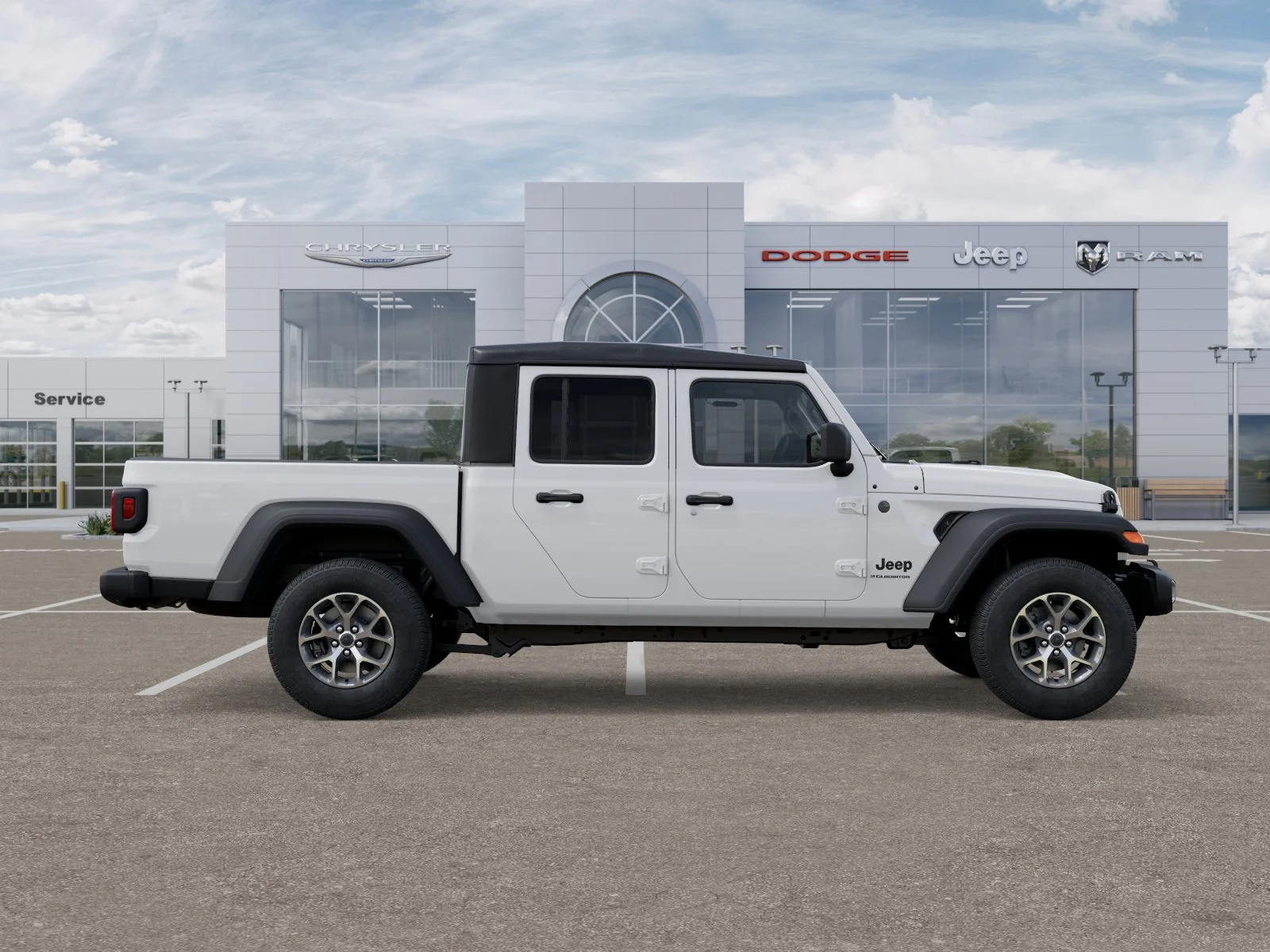 New 2027 Bright White Clearcoat Jeep Sport S image 47