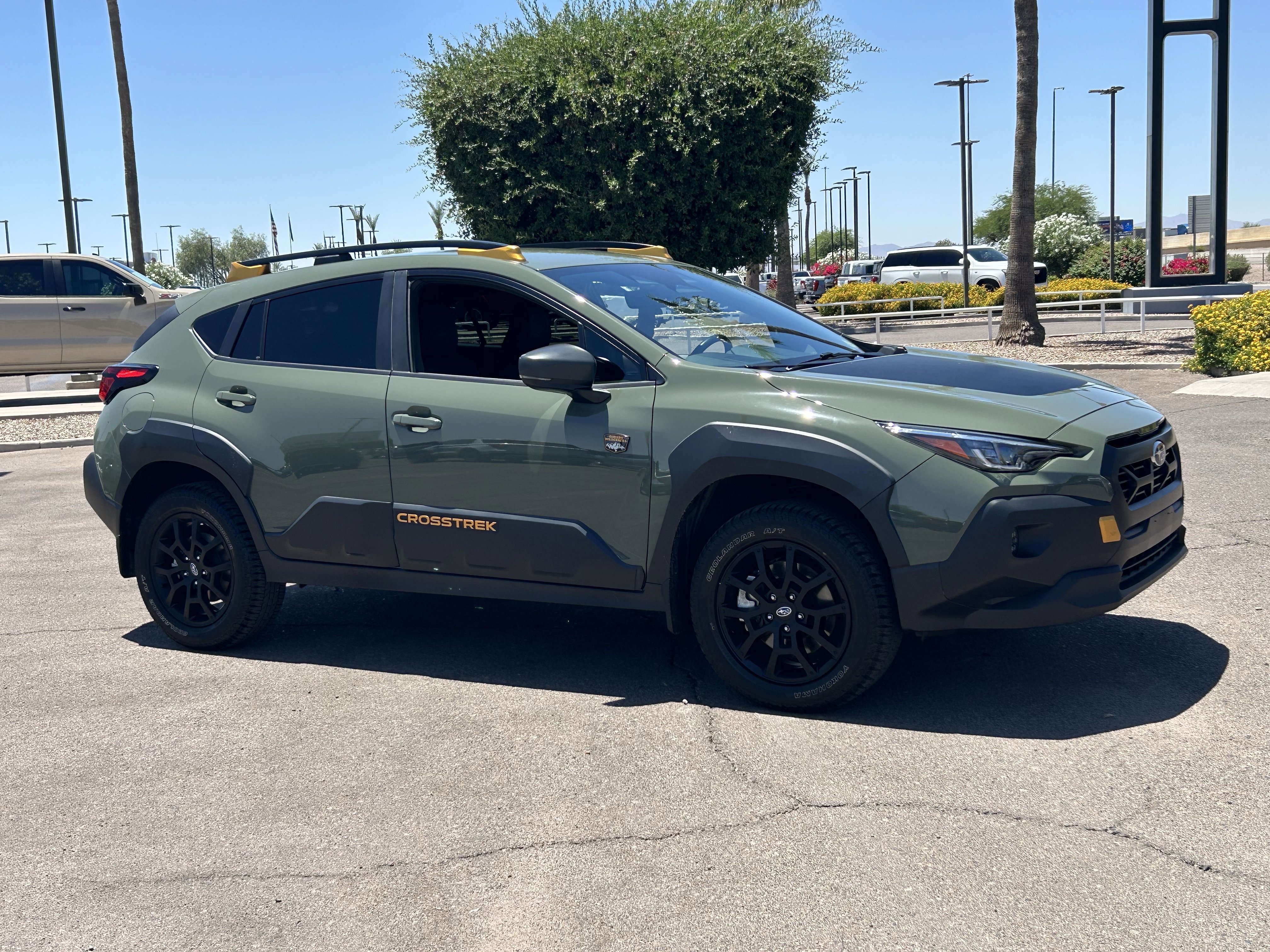 Used 2024 Alpine Green Subaru Wilderness image 7