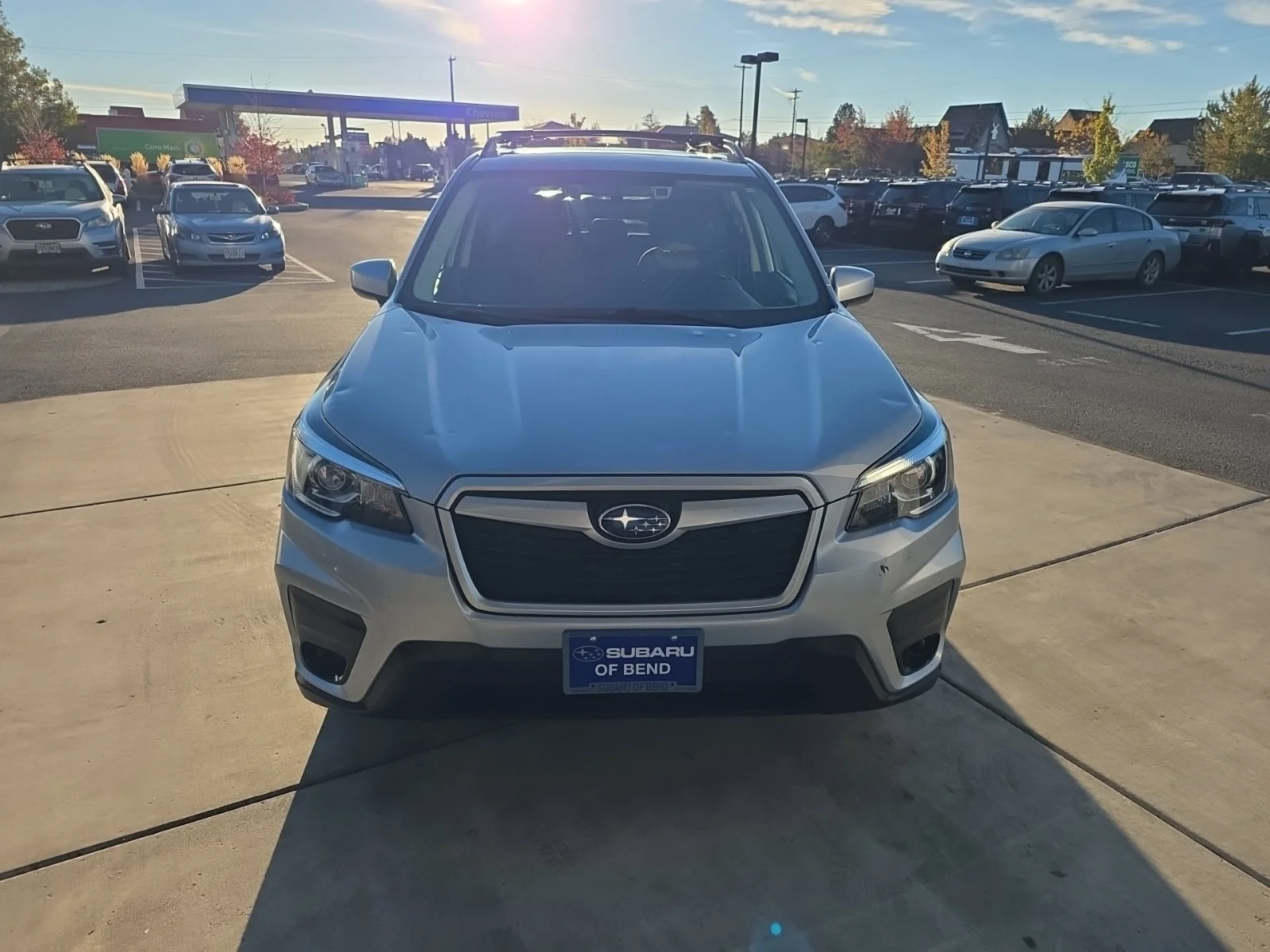 Used 2020 Ice Silver Metallic Subaru Premium image 2