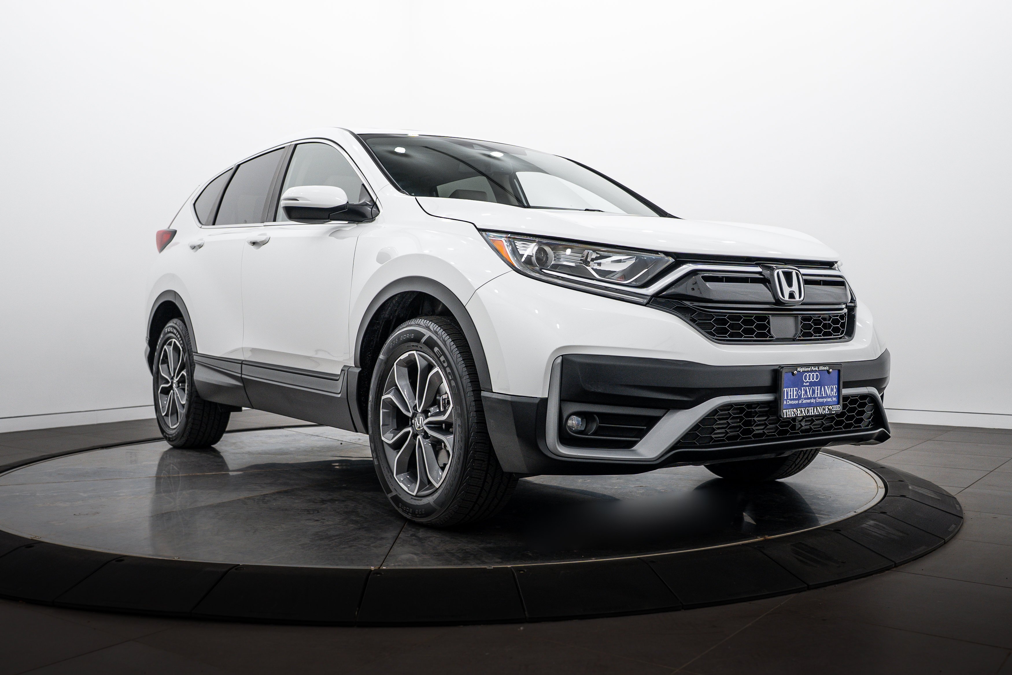 Used 2020 Platinum White Pearl Honda EX-L image 1