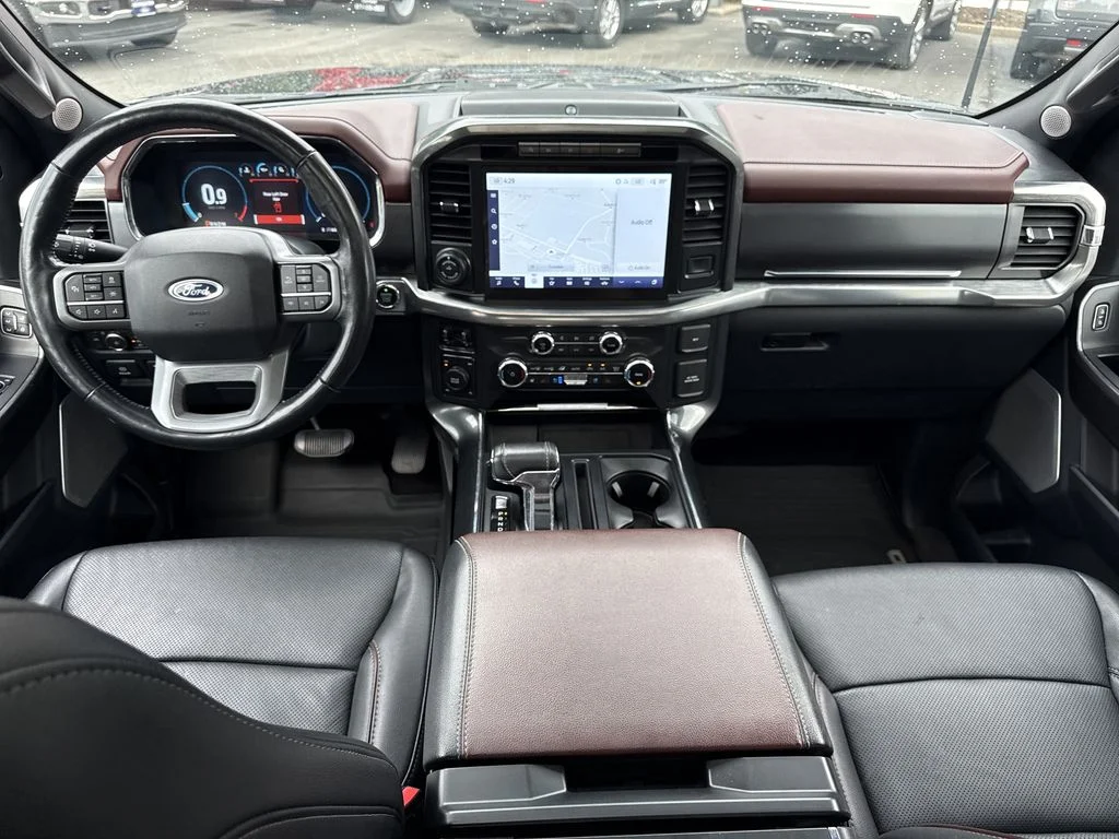 Used 2022 Agate Black Metallic Ford Lariat image 14