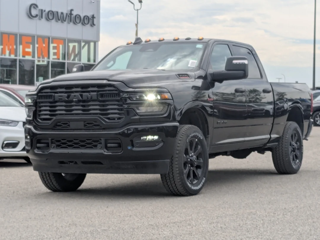 New 2026 Black RAM Big Horn - - 6.7L Cummins HO Diesel - 5th Wheel Prep - Night Edition - Level 2 Plus Grp & More! image 4