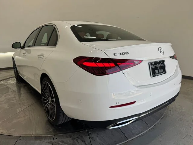 New 2026 White Mercedes-Benz C 300 image 9