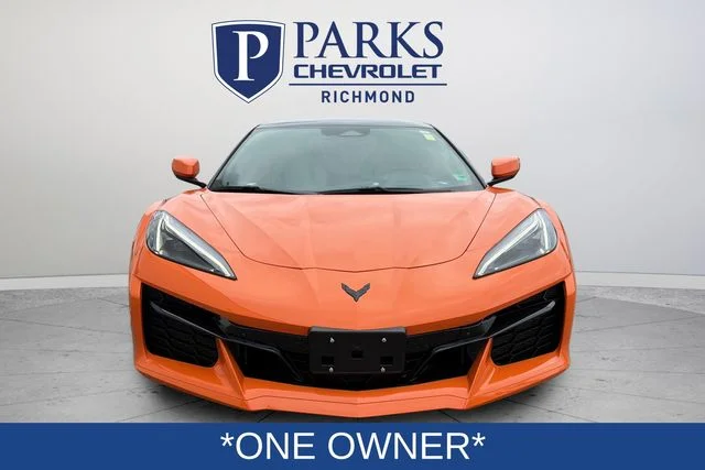 Certified Used 2024 Orange Chevrolet Z06 image 2