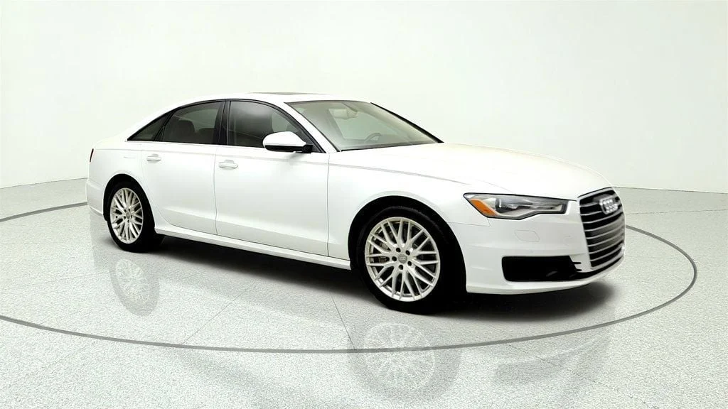 Used 2016 Glacier White Metallic Audi 4dr Sedan FrontTrak 2.0T Premium Plus w/ 19