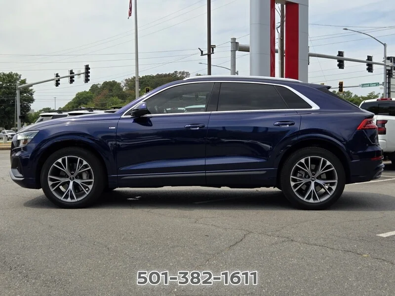 Used 2021 Blue Metallic AUDI PREMIUM PLUS 55 TFSI QUATTRO image 2