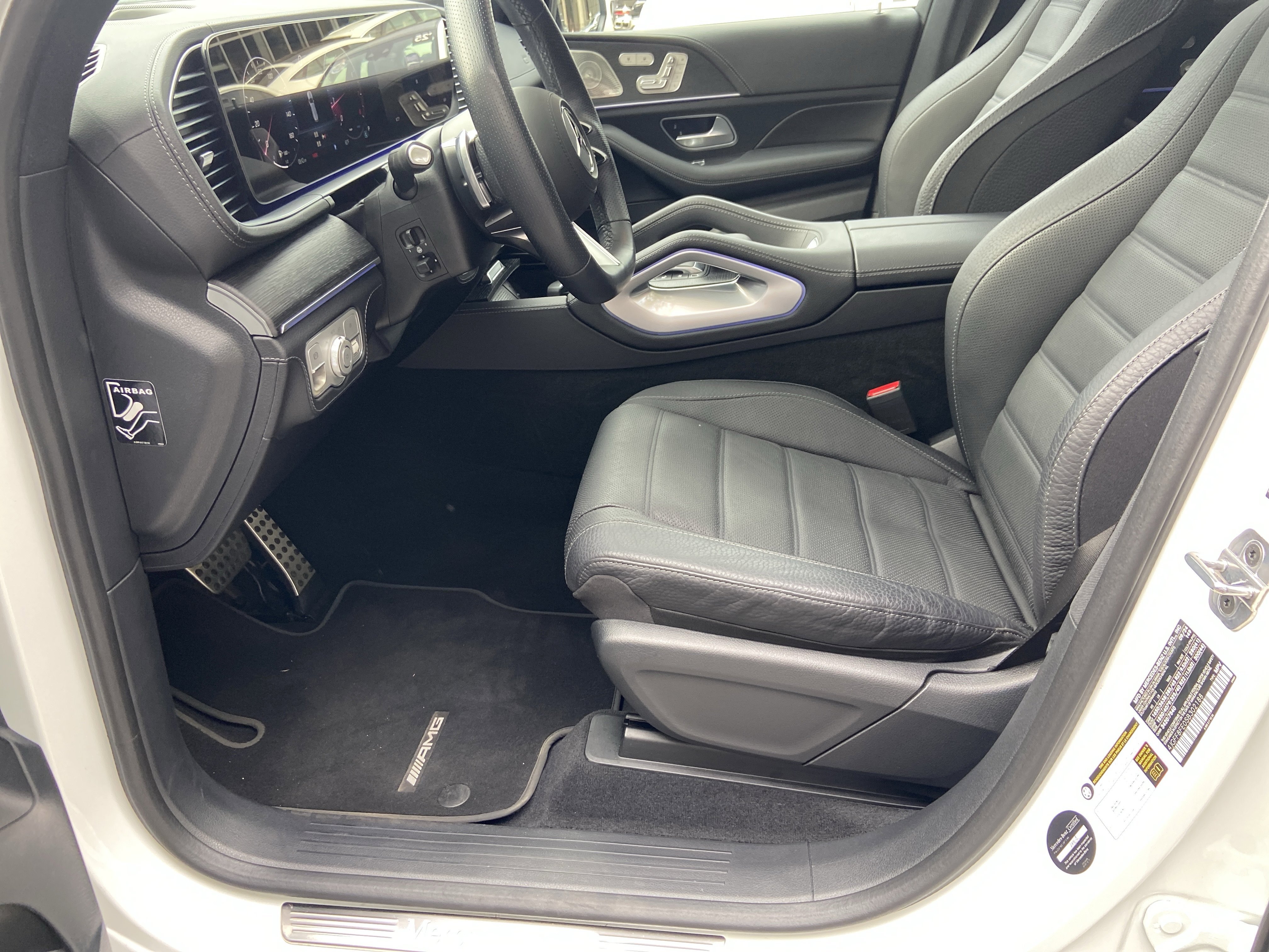 Certified Used 2025 Polar White Mercedes-Benz GLS 580 4MATIC® SUV image 22