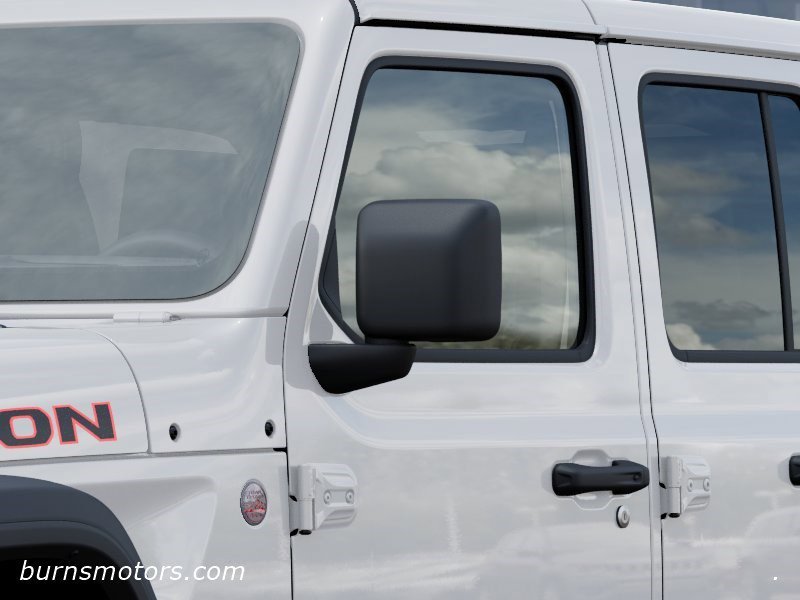 New 2026 Bright White Clear-Coat Exterior Paint Jeep Rubicon 4-Door image 12