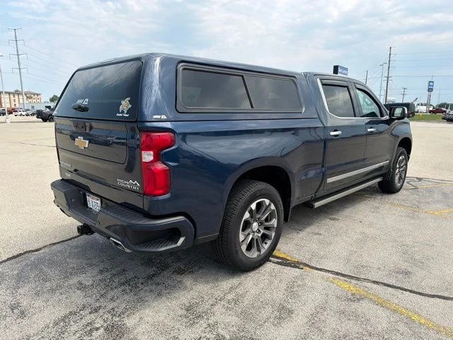 Used 2022 Northsky Blue Metallic Chevrolet High Country image 6