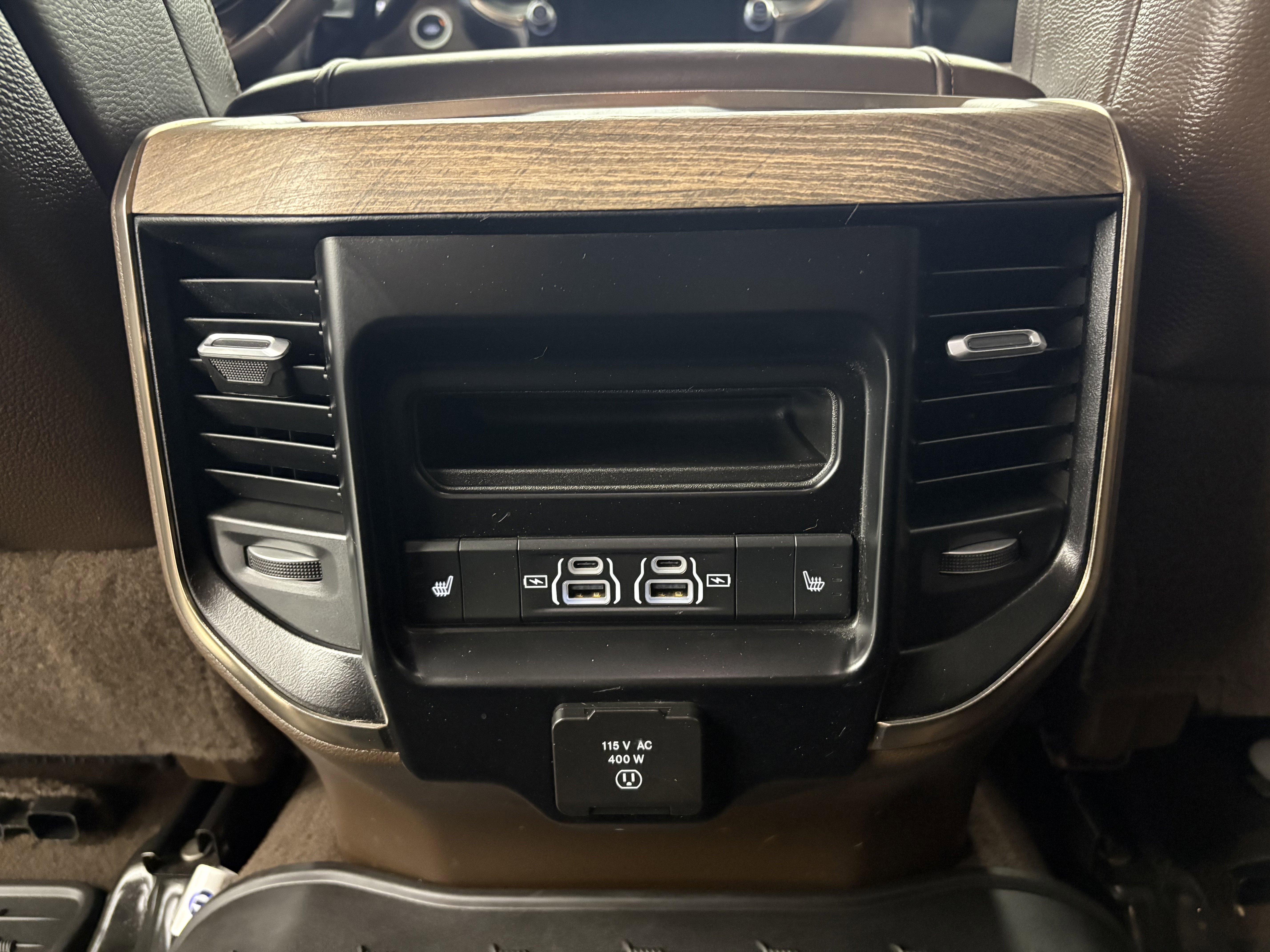 Used 2025 Diamond Black Crystal Pearlcoat Ram Longhorn image 23