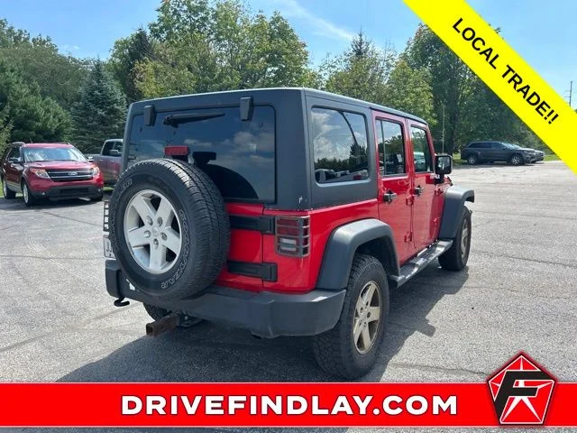 Used 2017 Red Jeep Unlimited Sport image 8