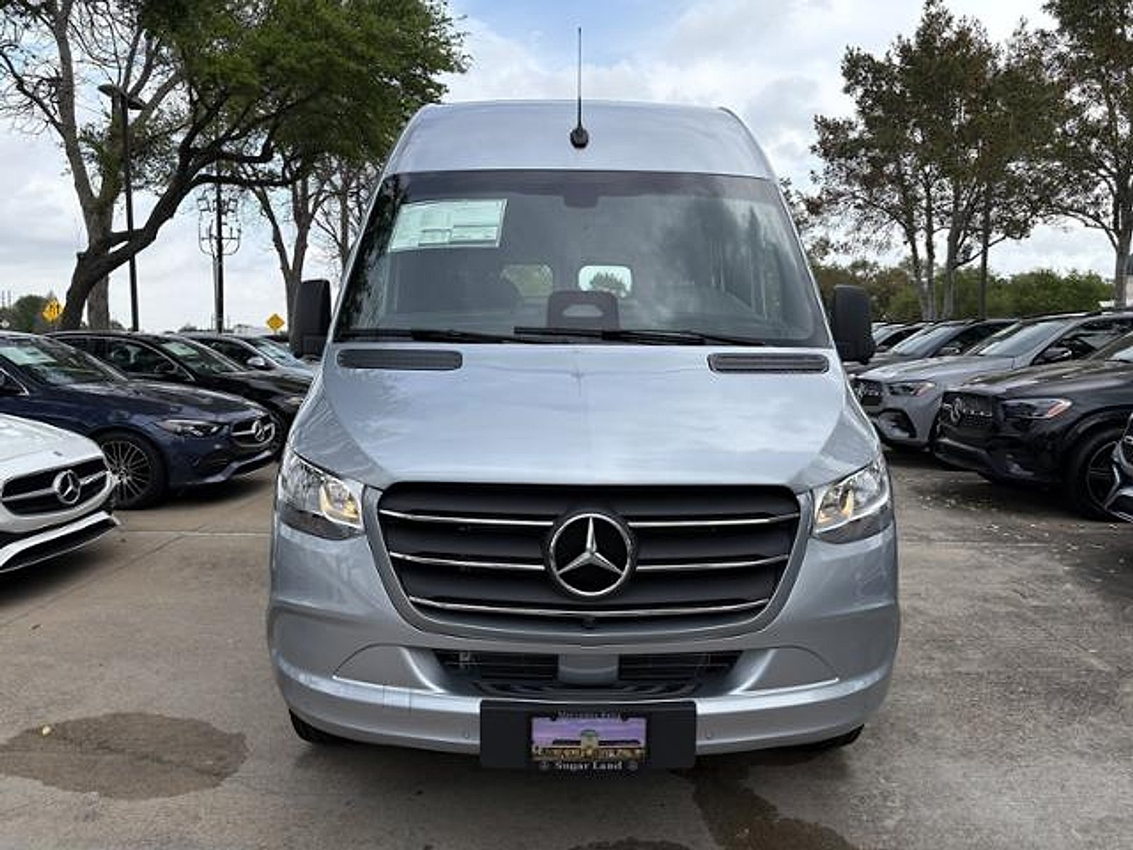 New 2026 high-tech silver metallic Mercedes-Benz  image 2