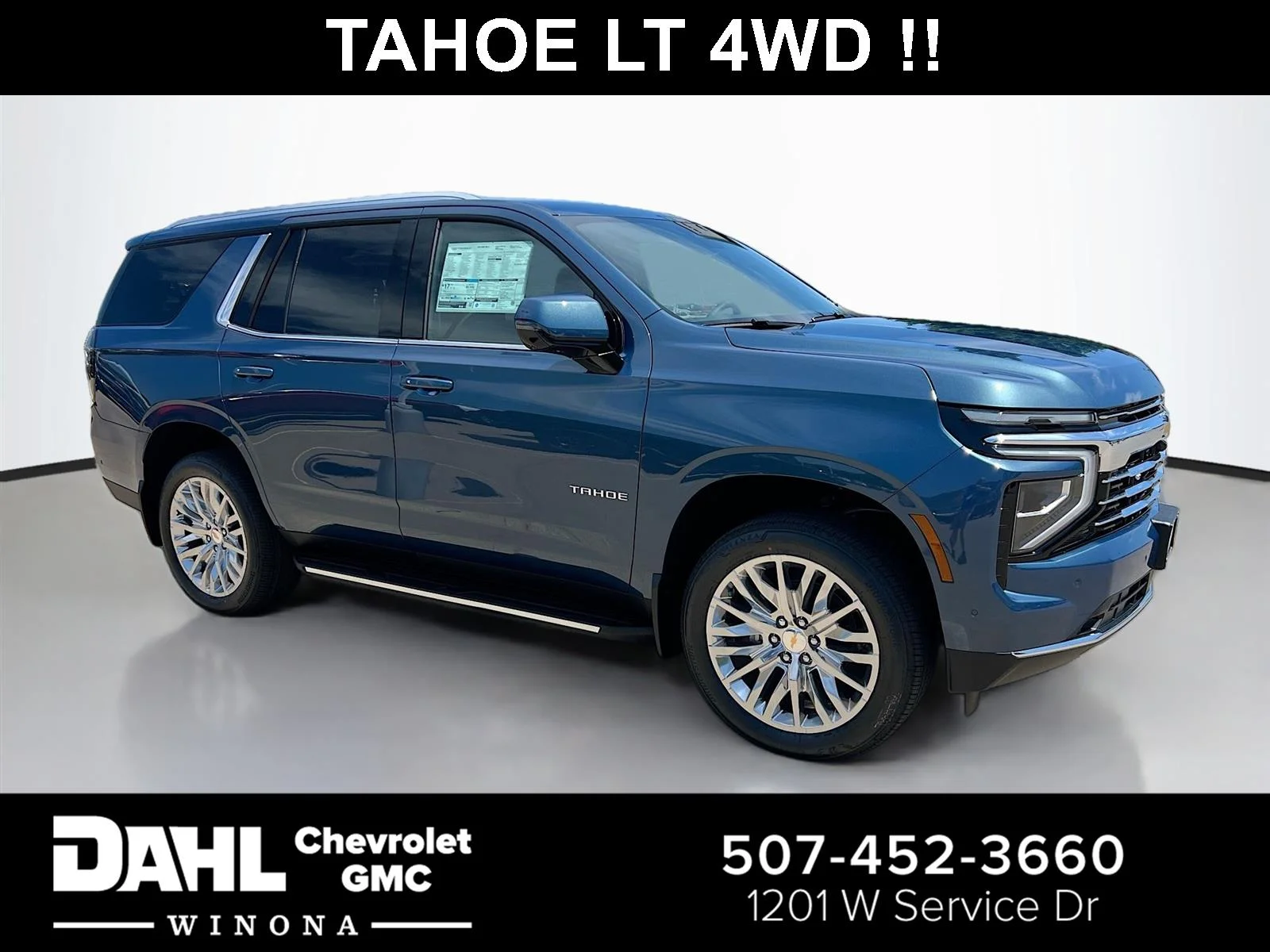New 2026 Lakeshore Blue Metallic Chevrolet LT image 1