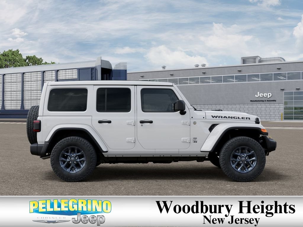 New 2026 Bright White Clear-Coat Exterior Paint Jeep 85th Anniversary Edition image 21