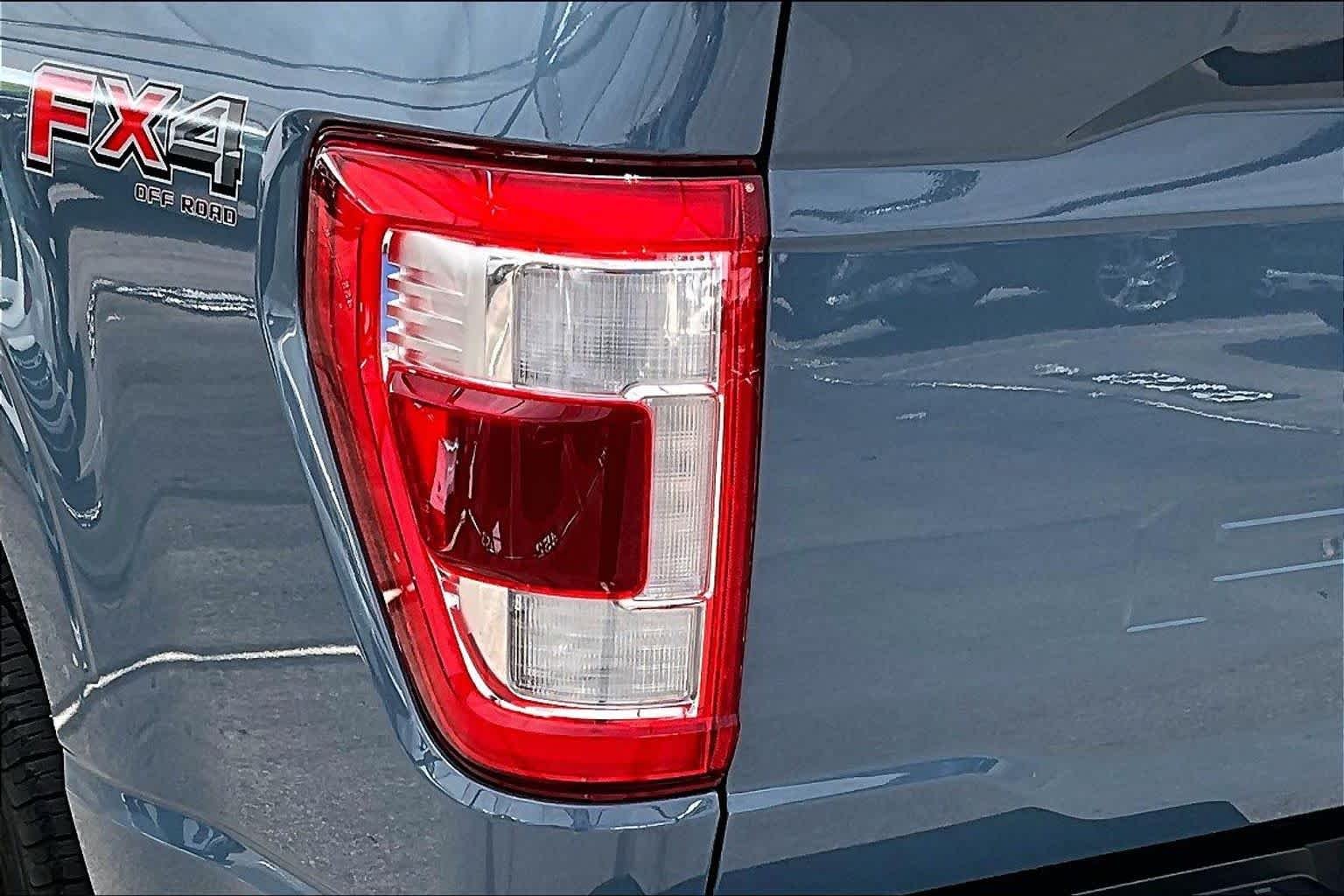 Used 2023 Azure Gray Metallic Tri-Coat Ford LARIAT image 29